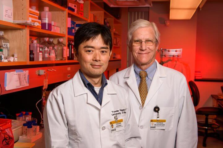 Yusuke Higashi, PhD, and Patrick Delafontaine, MD, have a paper being published in the journal Circulation.