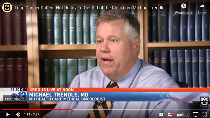 Dr. Michael Trendle Discusses Targeted Lung Cancer Therapy on KRCG
