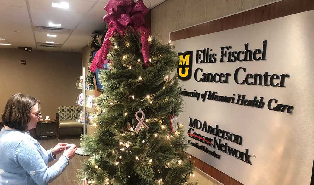 Christmas Trees at Ellis Fischel Cancer Center