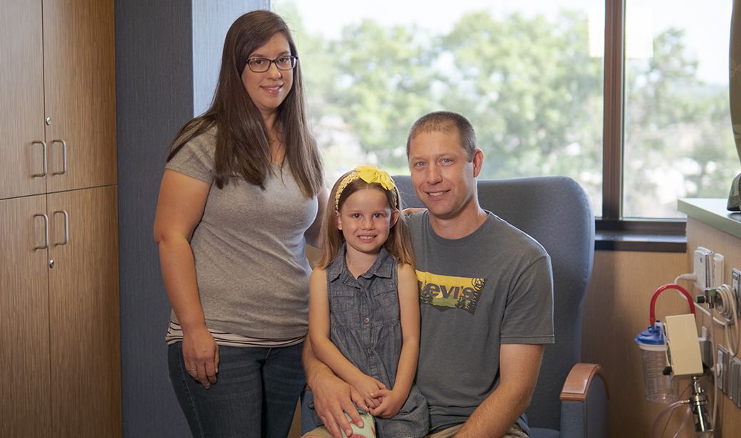 Addie and parents