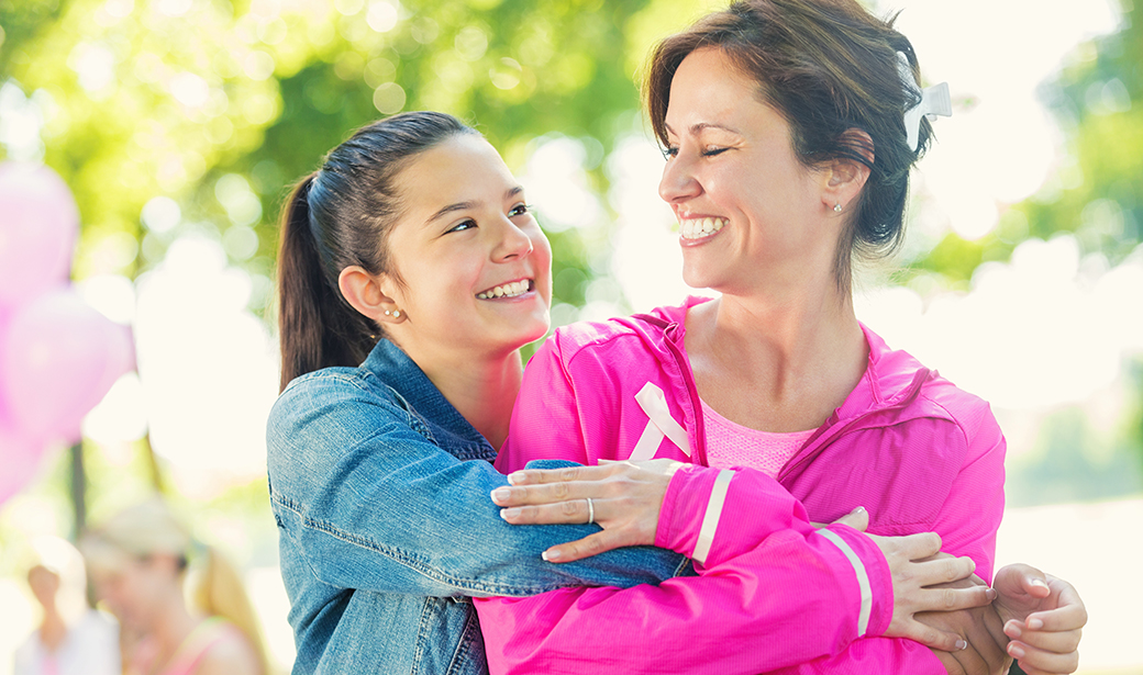 woman and daughter