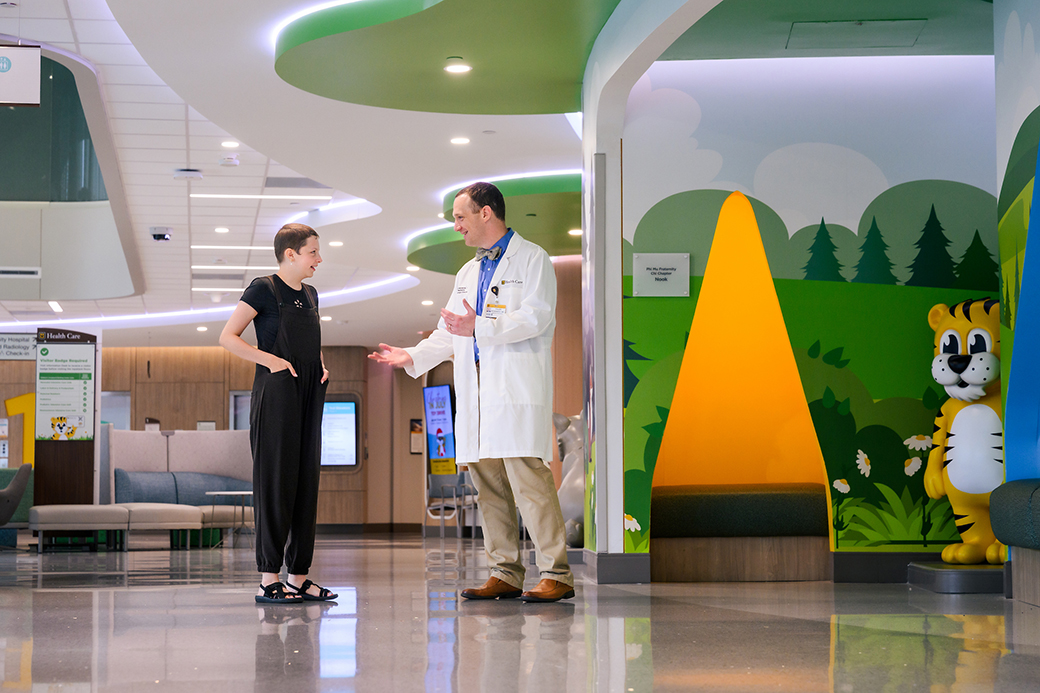 A photo of Margo and Dr. Severance