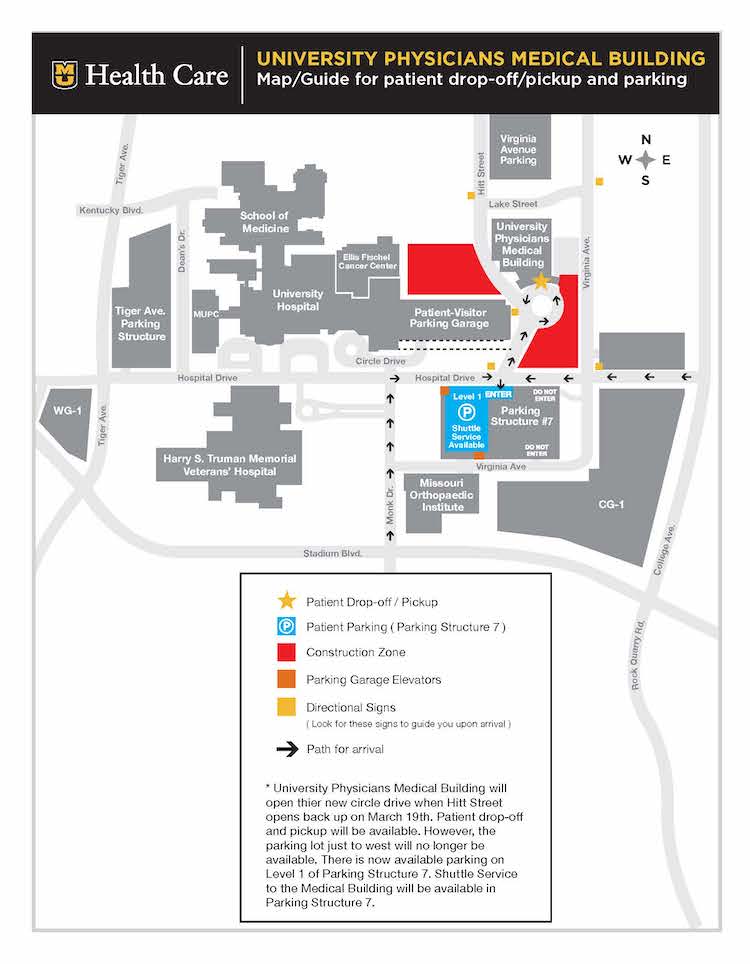 ellis parking information map