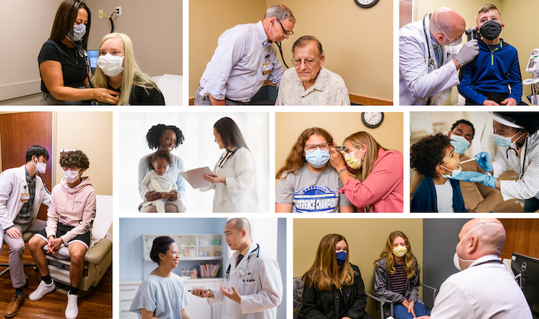 collage of patients