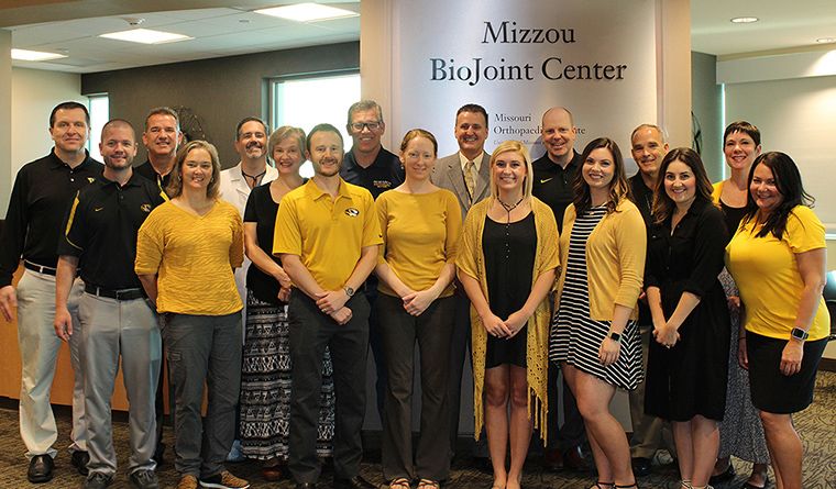 Photo of Mizzou BioJoint® Center team