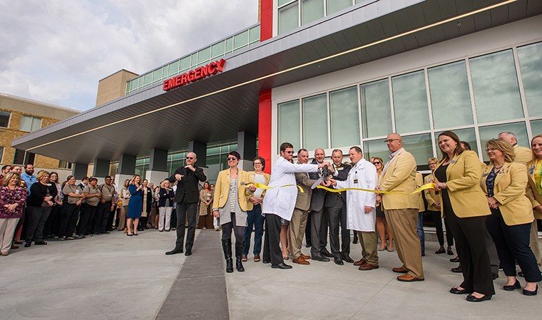 Emergency Department Expansion Open House Ribbon Cutting