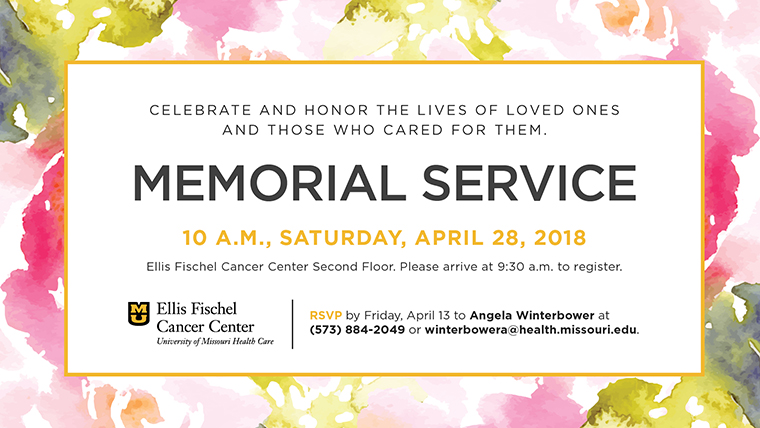 Ellis Fischel Memorial Service