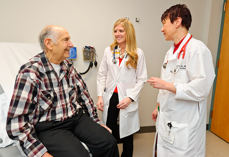 photo of heart patient