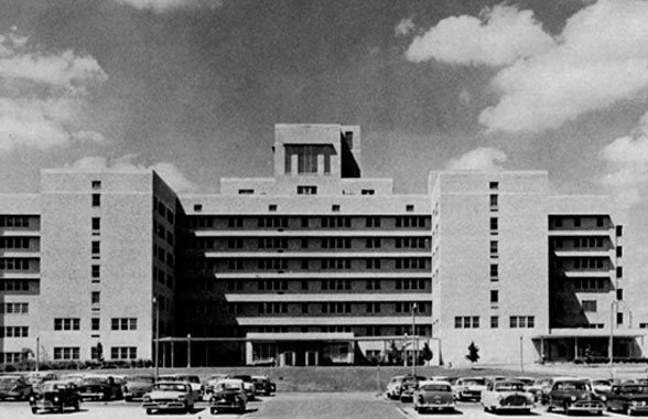 University Hospital historic photo