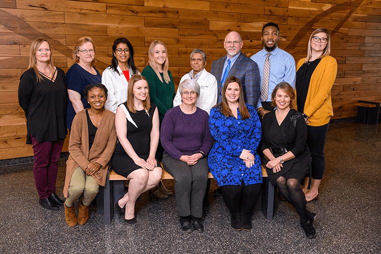 Photo of the MU Health Care transplant team.