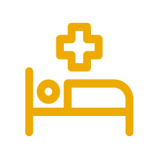 hospital bed icon