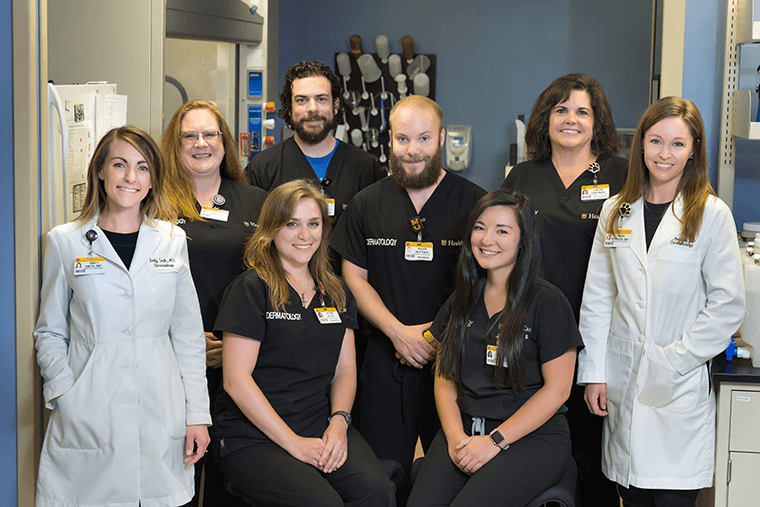 Photo of Dermatopathology team