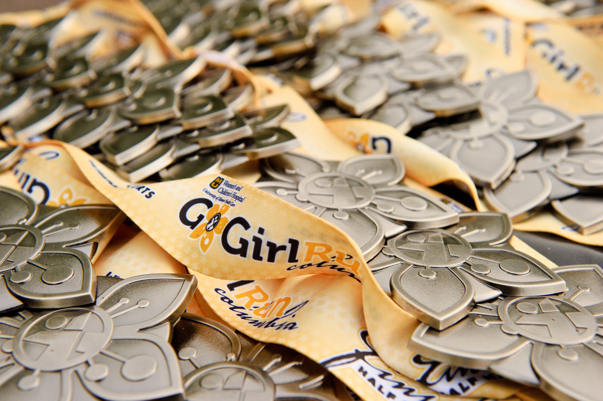 Go Girl Run Medal
