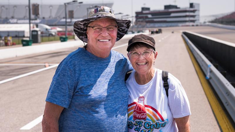 Terry Baum and his wife Karla 