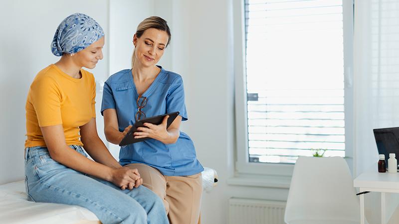 doctor with patient