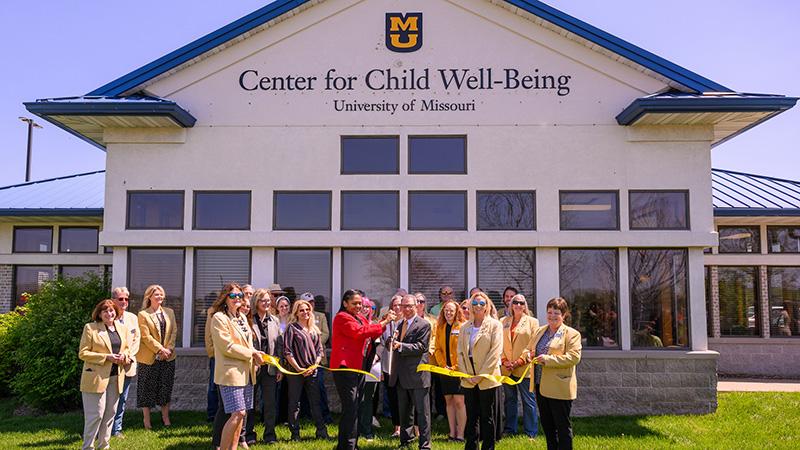Center for Child Well Being Ribbon Cutting