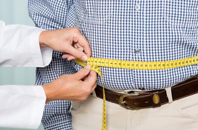 Man's waist size