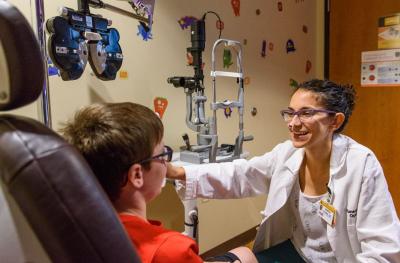 photo of Dr. Cohen and patient