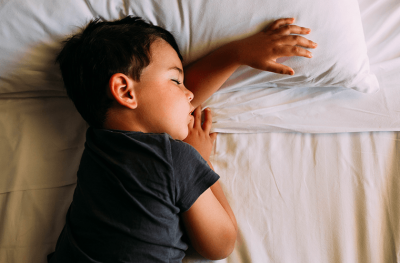 Photo of child sleeping