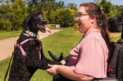 Spinal muscular atrophy patient