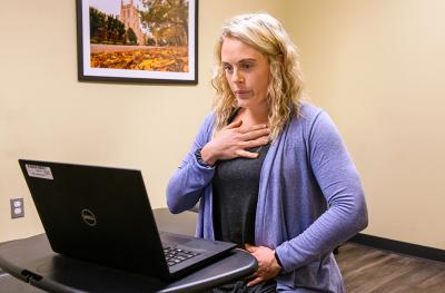 MU Health Care physical therapist Katie Williamson, PT