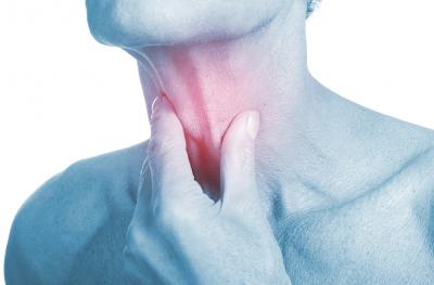 sore throat illustration