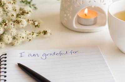 gratitude notebook