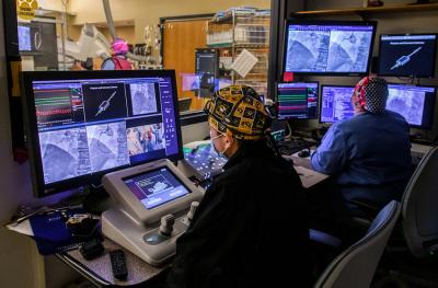 robotic-assisted percutaneous coronary intervention (PCI) procedure