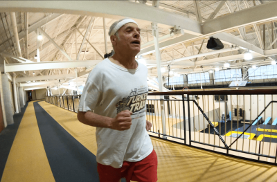 Stephen Mudrick running