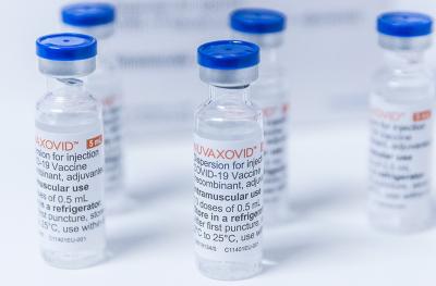 vials of Novavax