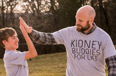 Kidney Donation - Donor Stuller and Recipient Eynard
