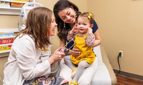 family medicine doctor with patient