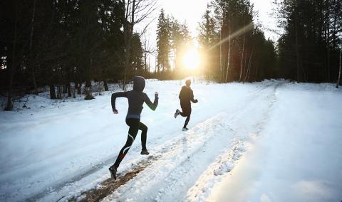 winter running