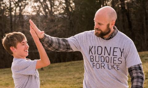 Kidney Donation - Donor Stuller and Recipient Eynard