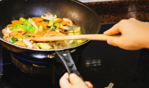 Asian Food cooking