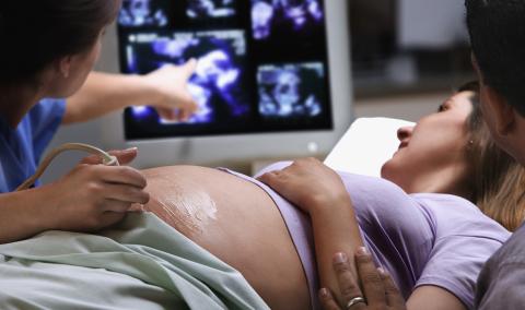 woman getting an ultrasound