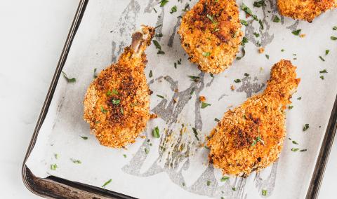 fried chicken drumsticks