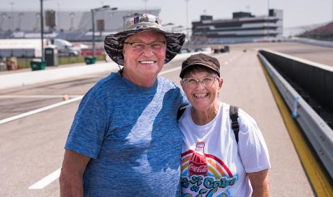 Terry Baum and his wife Karla 