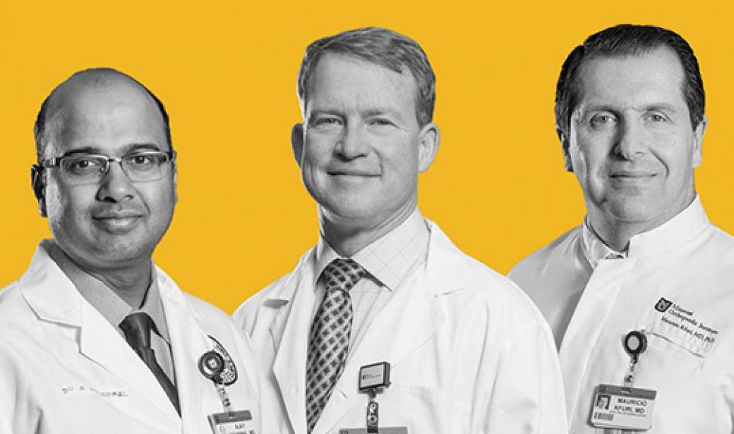 Photo of our hip and knee specialists.