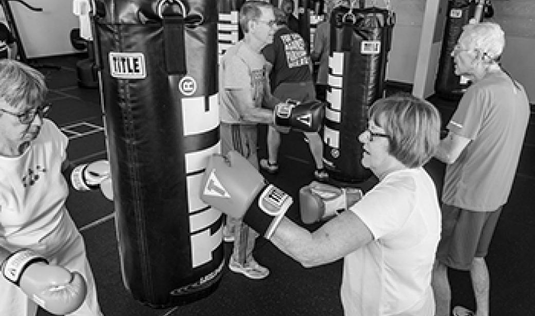 Photo of Rock Steady Boxing participants