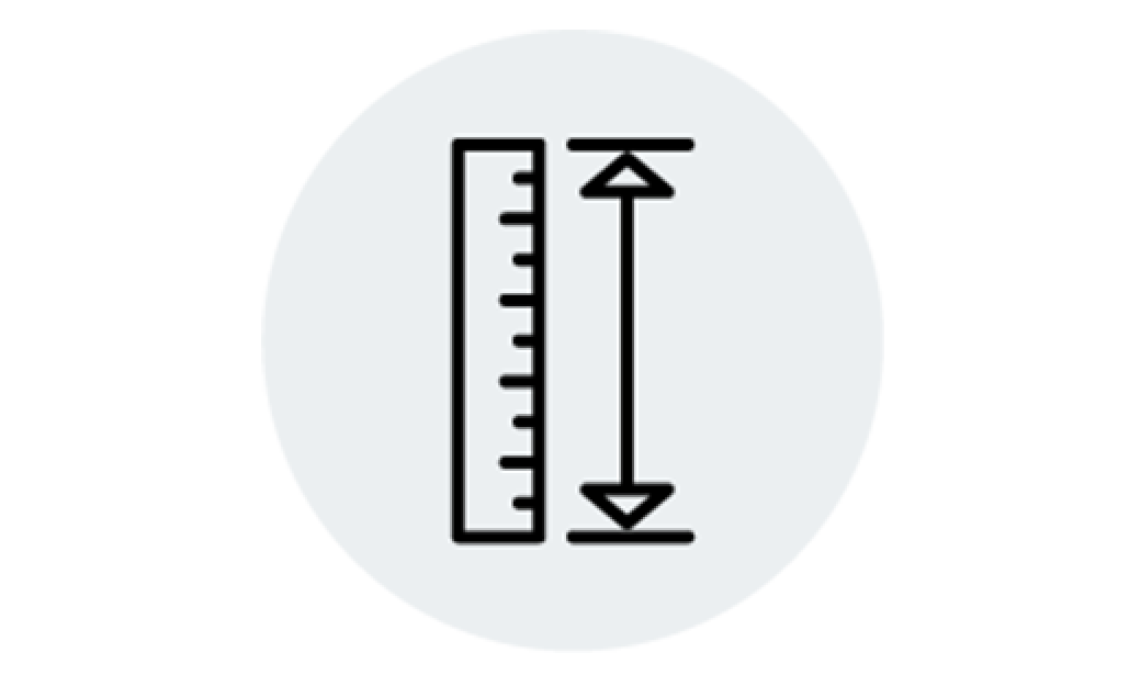 measuring icon
