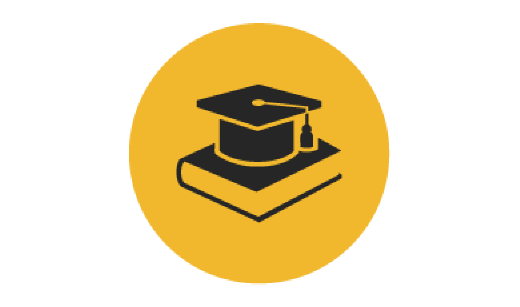 book and cap icon