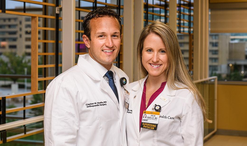 Clayton Nuelle, MD and Julia Nuelle, MD