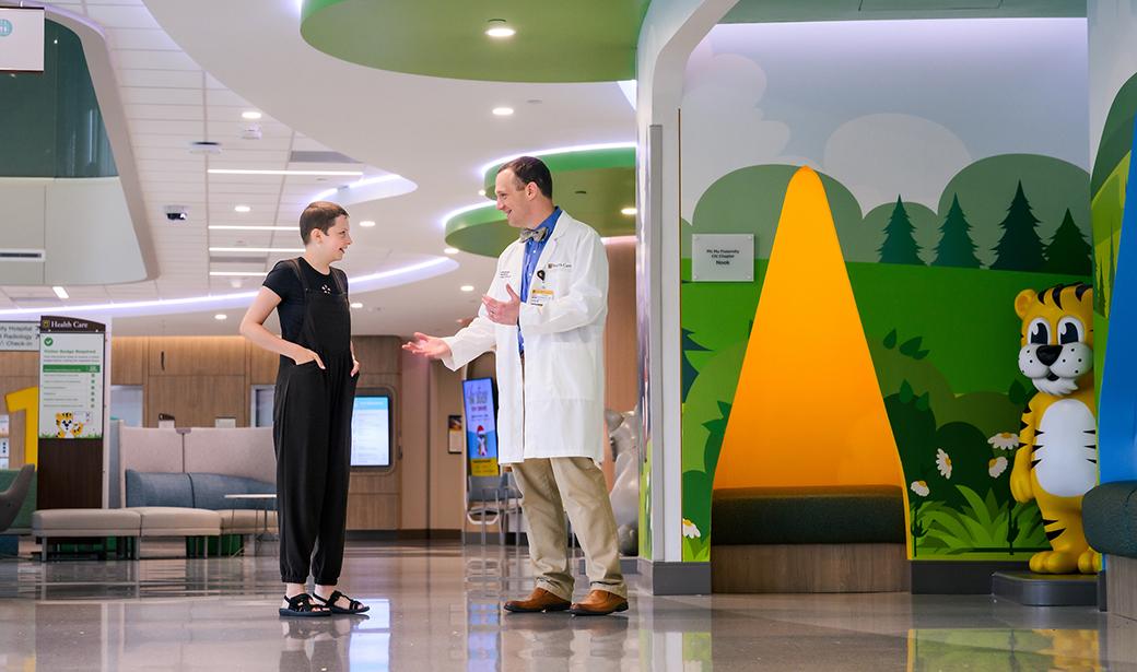 A photo of Margo and Dr. Severance