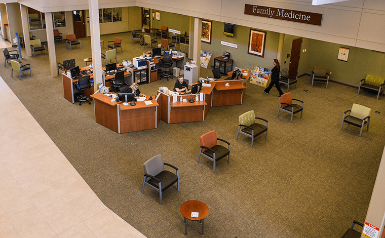 Photo of South Providence Family Medicine waiting room