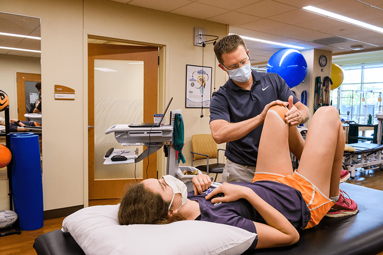 Photo of physical therapy