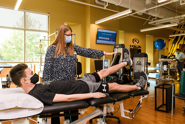 Photo of blood flow restriction therapy