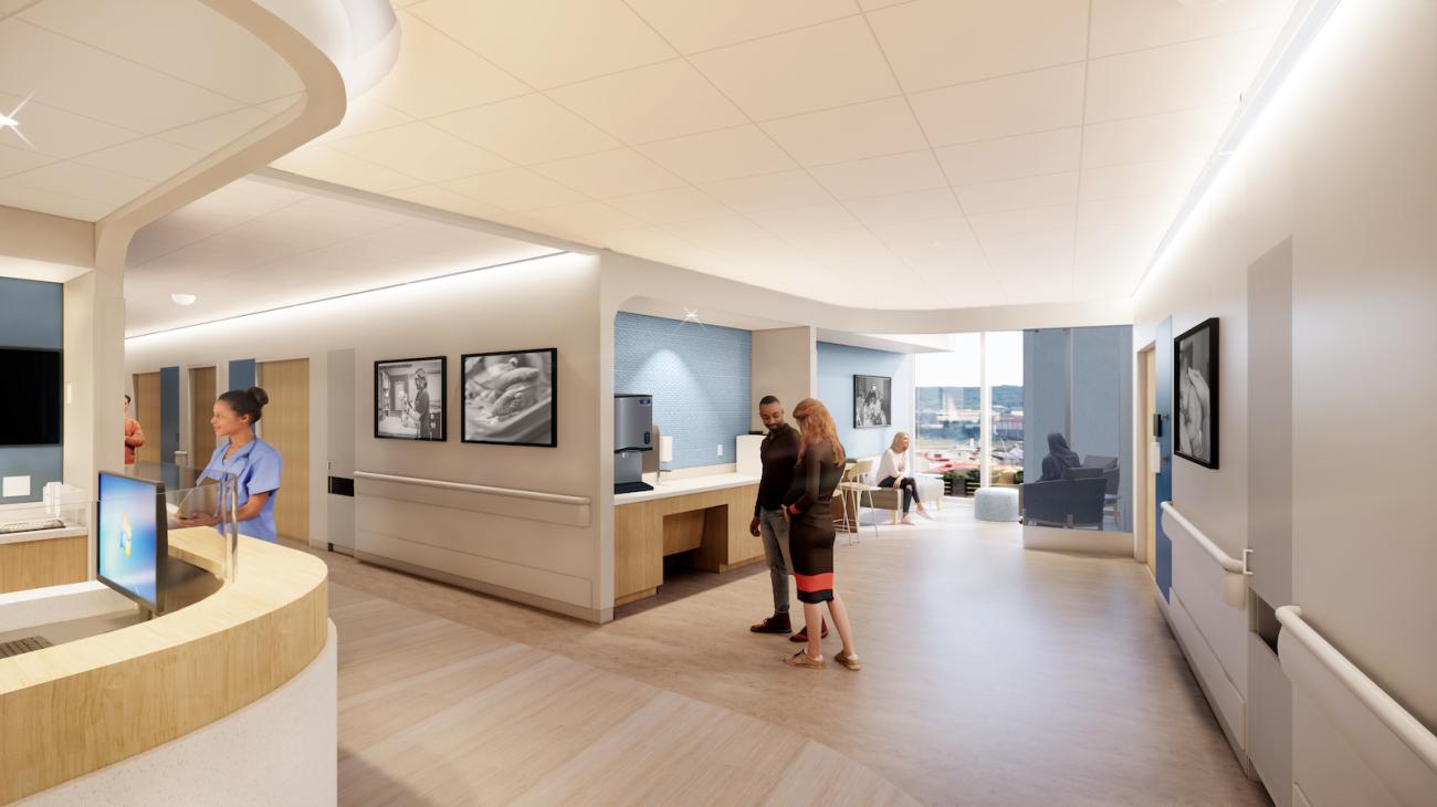 Labor and delivery floor