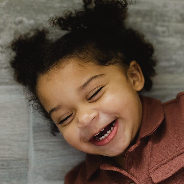 Nevaeh laughing