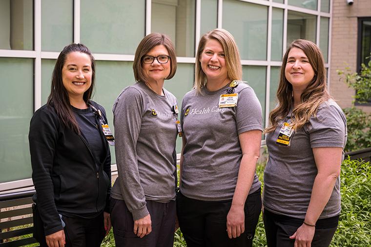 MUHC Pediatrics staff group photo